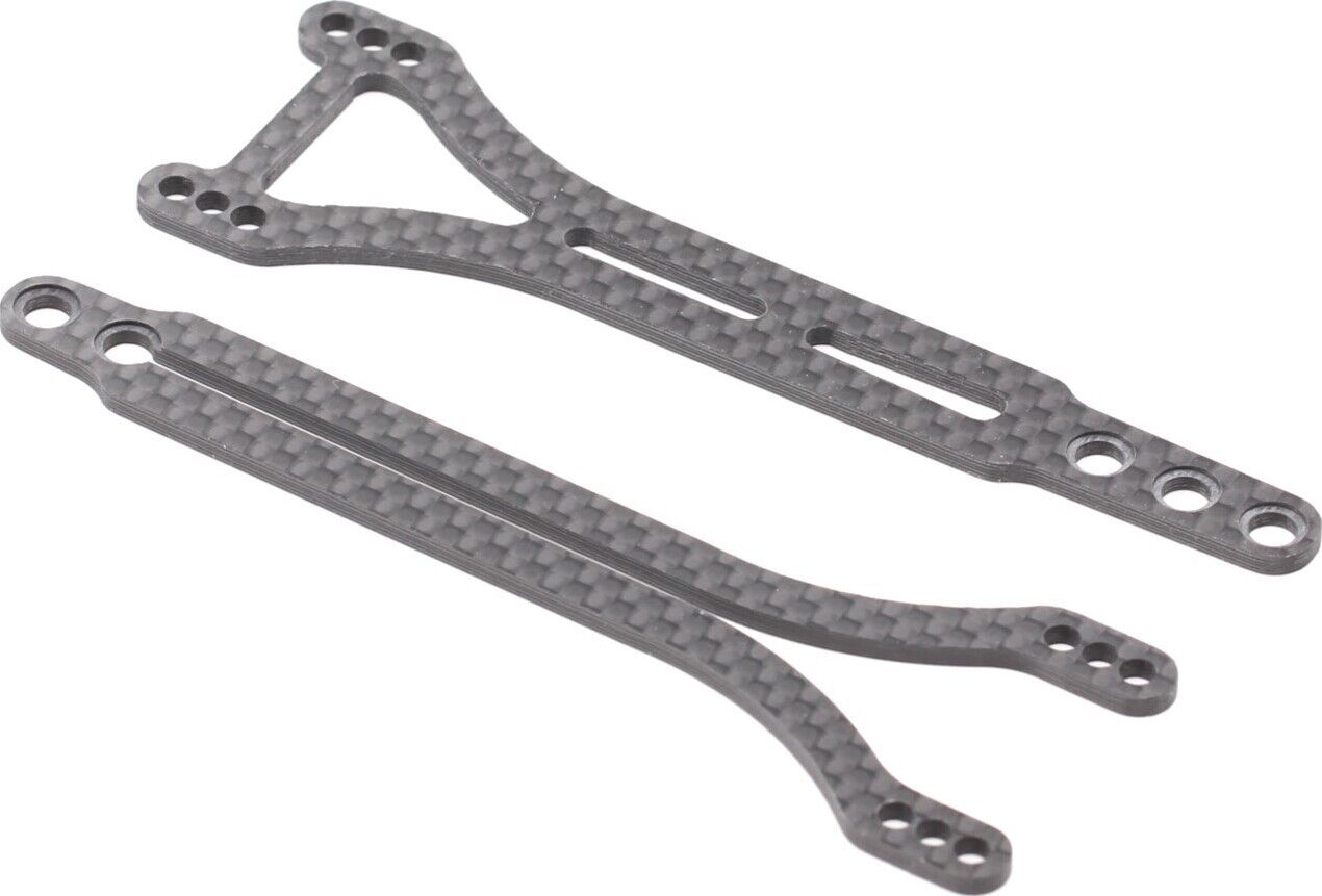 Destiny DTY-10 Kohlefaser Topdeck Zweiteilig 2,0mm (2)