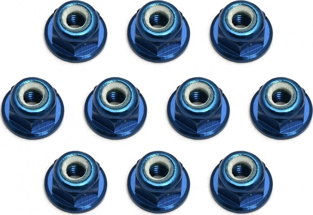 25392-Team-Associated-FT-Mutter-Selbstsichernd-3mm-Blau Team Associated FT Mutter Selbstsichernd 3mm - Blau