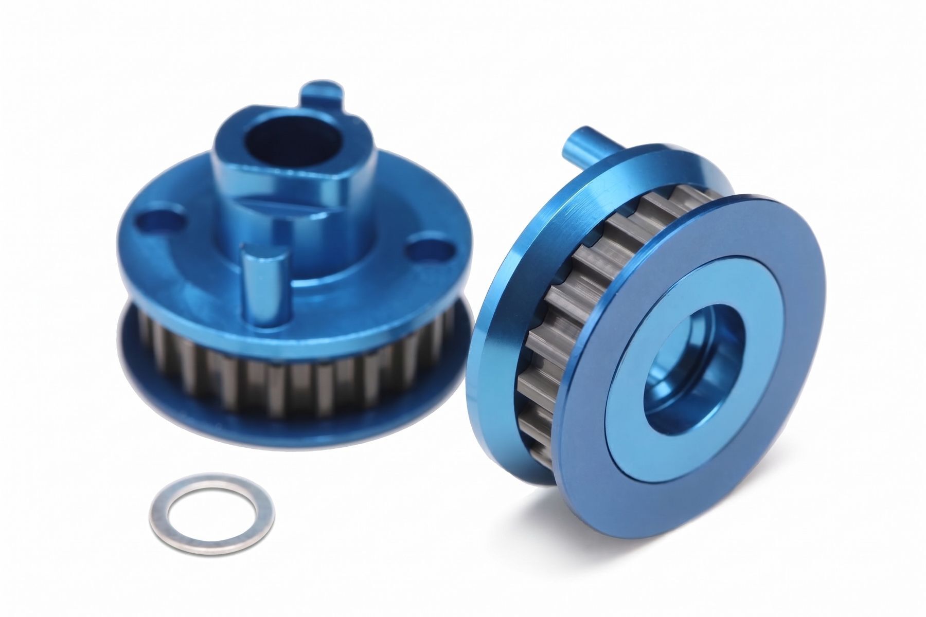 Yokomo RS2.0 Aluminium Pulley Zahnrad (1)