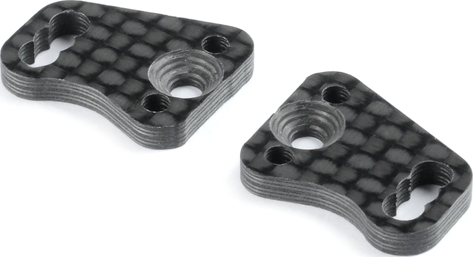 XRAY X12-2026 Kohlefaser Platte für Seitenlink mit 2 Pins (2)