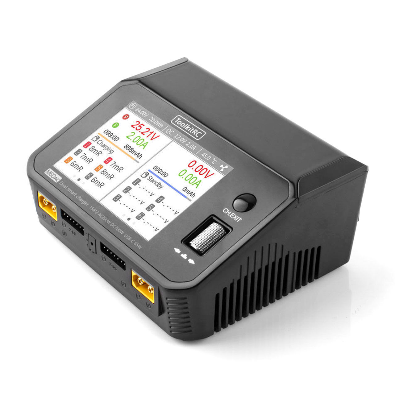 TK11500-ToolkitRC-M6DAC-LiPo-1-6S-15A-2-Kanal-Ladegeraet-ACDC tk11500-toolkitrc-m6dac-lipo-1-6s-15a-2-kanal-ladegeraet-acdc