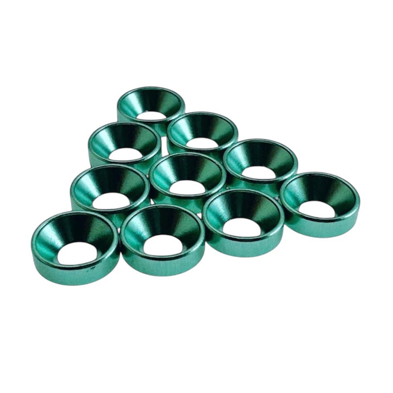 MR33 Aluminium Unterlegscheiben M3 Konisch - Cayote (10) MR33 Aluminium Unterlegscheiben M3 Konisch - Cayote (10)