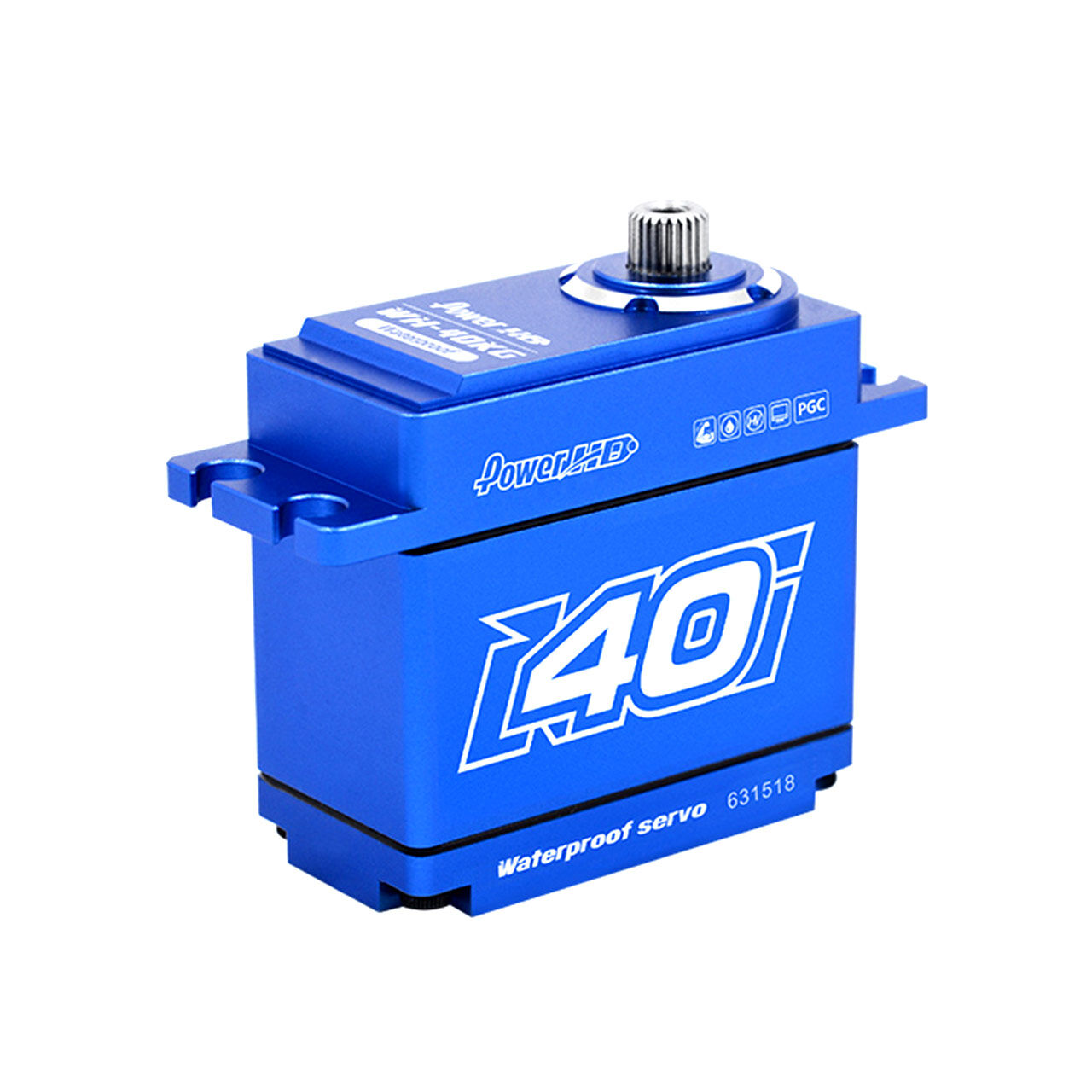Power HD WH-40KG WP HV Titanium Digital Servo 40.0KG/0.17sec@8.4V
