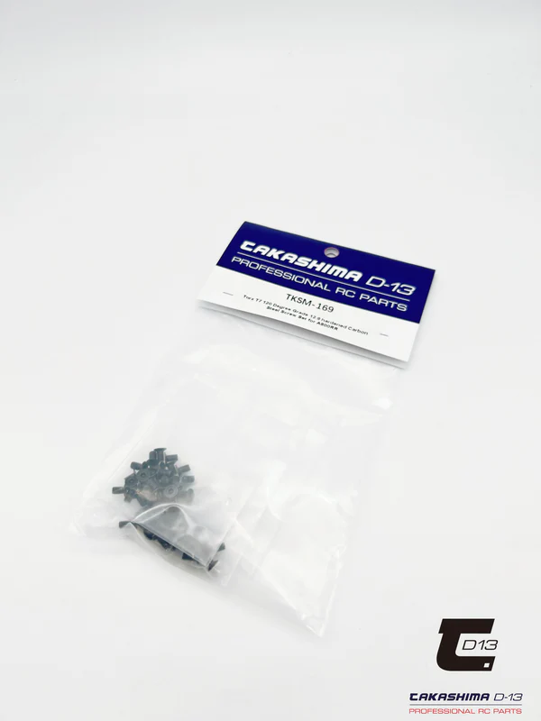 Takashima D-13 TORX T7 Schrauben Set 120° für Awesomatix A800RR Chassis