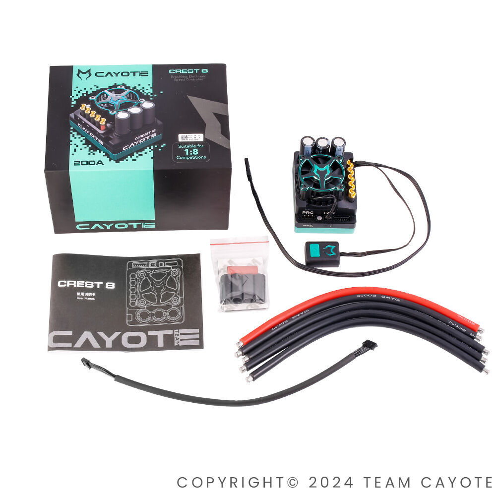 CA-CREST-8-CAYOTE-Racing-CREST-8-Fahrtenregler-ESC-18-200A-5 ca-crest-8-cayote-racing-crest-8-fahrtenregler-esc-18-200a-5
