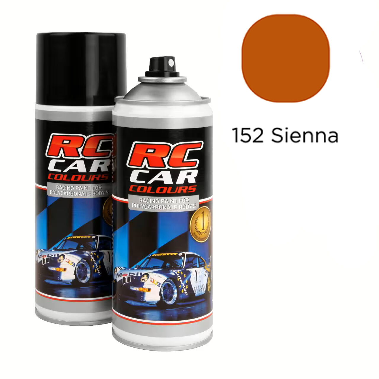 RC Car Colours Lexan Spray 150ml - Sienna