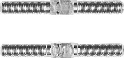 Team Associated TC8 FT Titanium Turnbuckles M3x26mm (2)