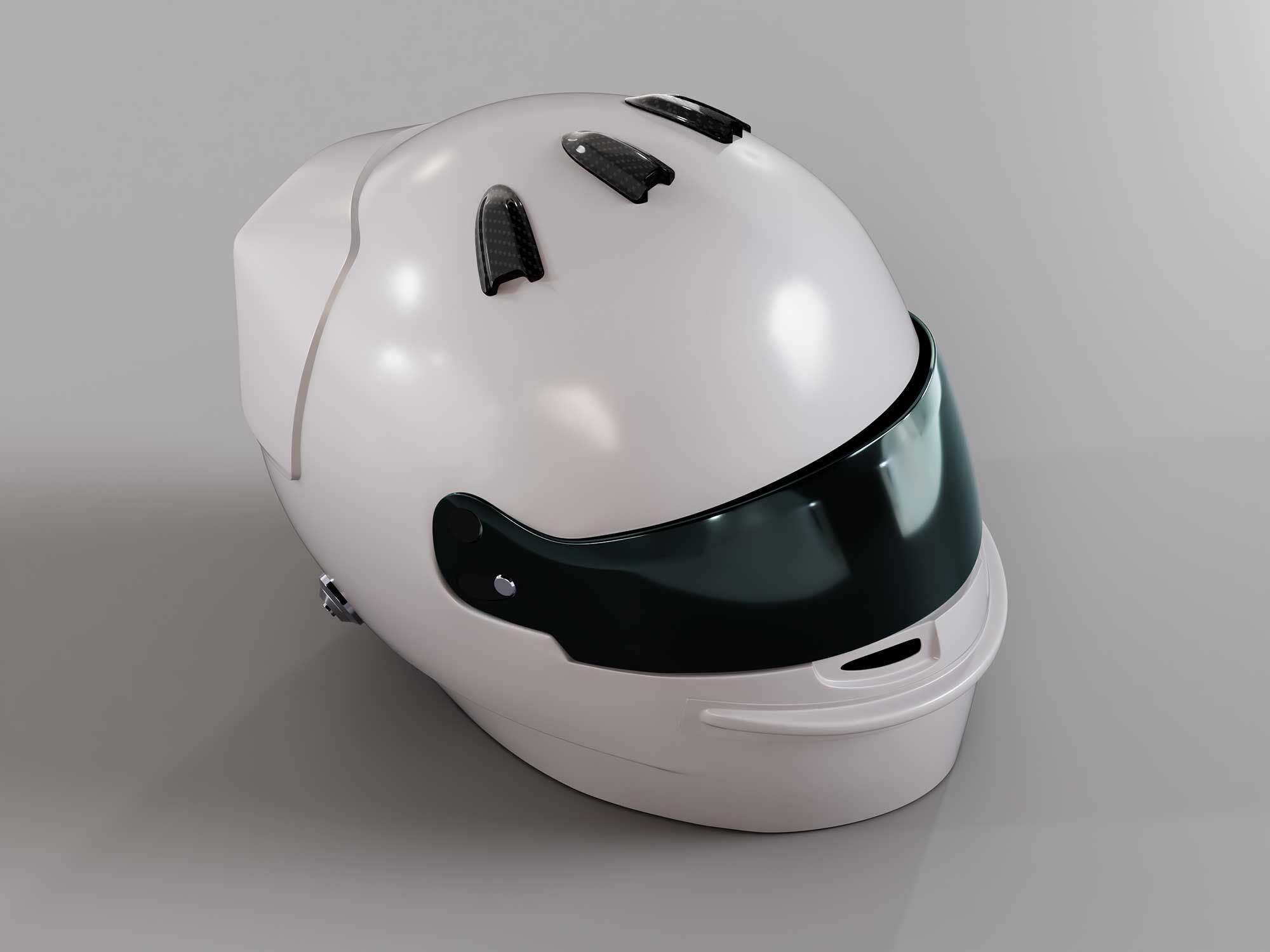 BRC-HALO Boost RC F1 Halo und Helm Set (unlackiert) (3)