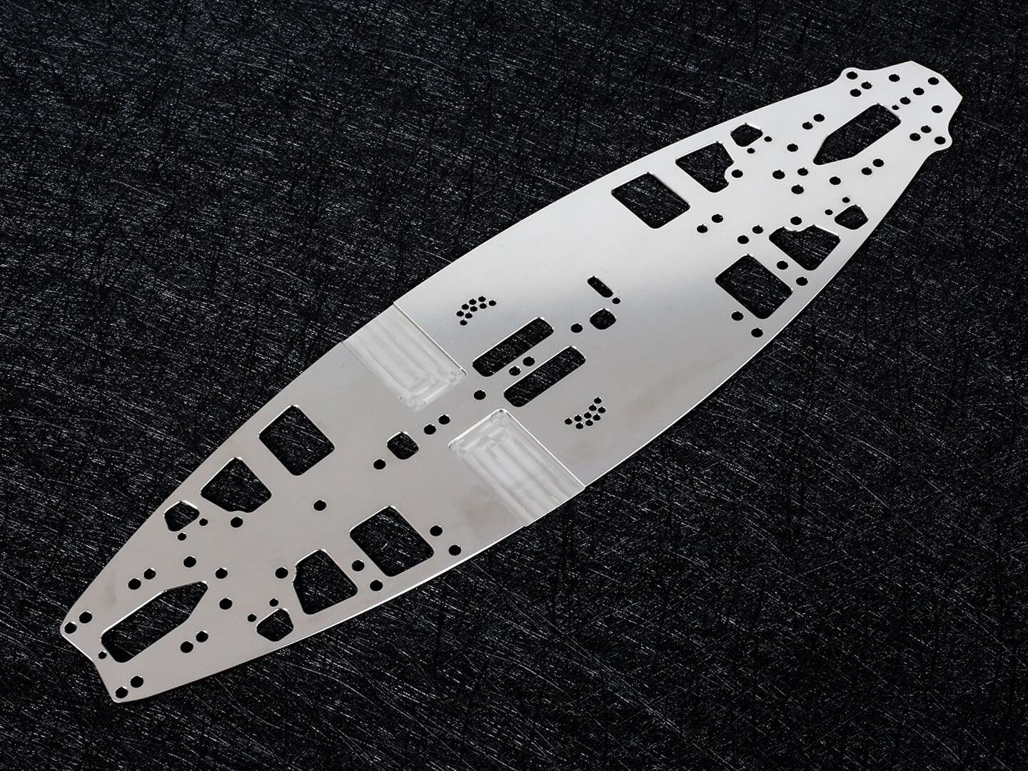 WeiRC Stahl Chassis 1,2mm für Mugen Seiki MTC-3