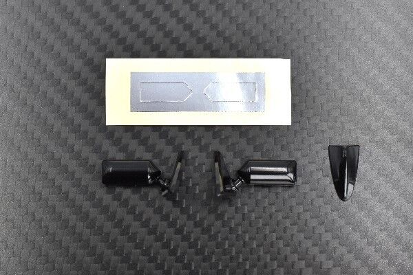ReveD Flex GT Mirror Set  Type A - Black