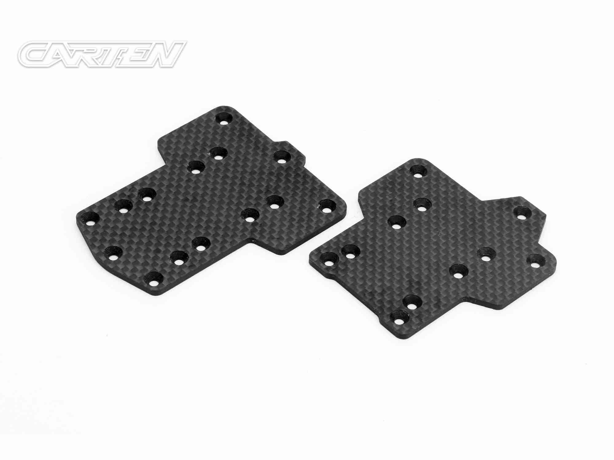 CARTEN T410 Front & Rear Composite Fiber Chassis (2)