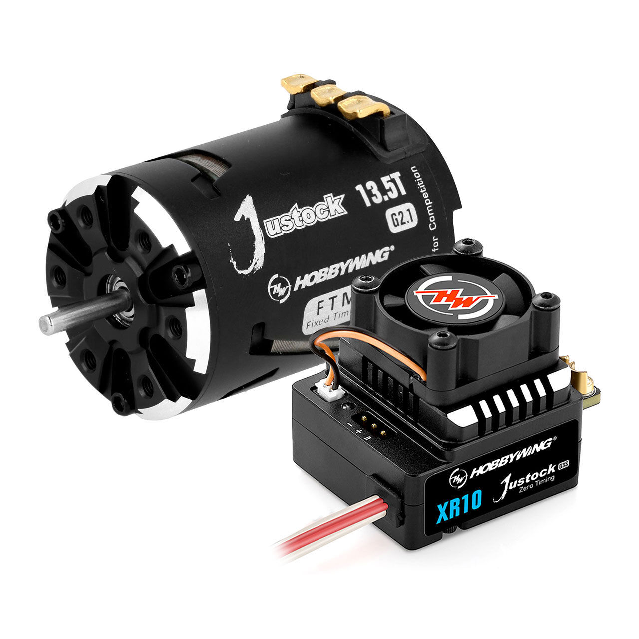 Hobbywing XERUN Justock Combo XR10 G3S ESC + 13.5T Brushless G2.1 Motor 3200kV