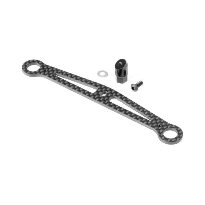 XRAY X12-2025 Kohlefaser Querlenkerplatte +1mm (1)