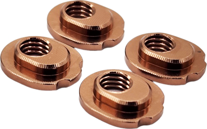RC MAKER SP1 Upper Bulkhead Inserts - 2 Dot (4) | RCM-SP-2036