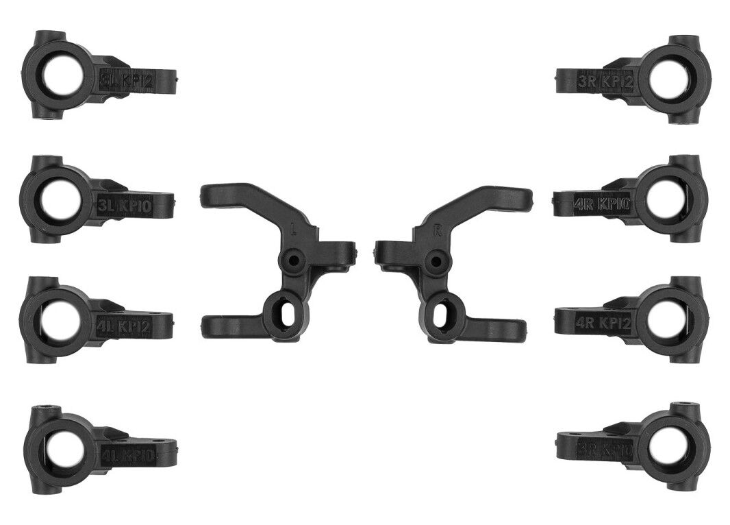 Team Associated RC10B7.1 Caster And Steering Block Set