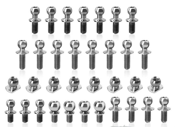 T-Work`s 64 Titan Kugelkopf Set für Schumacher Mi10 (34)