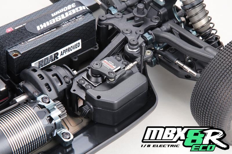 MU-E2028 Mugen Seiki MBX-8R ECO 18 4WD Offroad Elektro Buggy Baukasten (9)