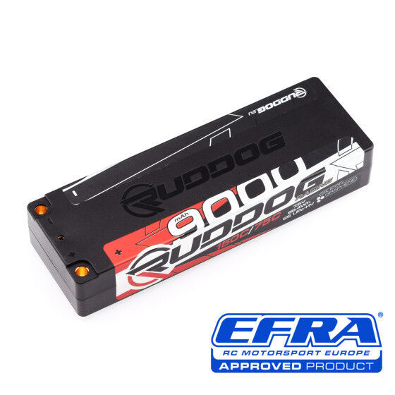 RD-RP-0682-RUDDOG-Racing-9000mAh-Stick-Pack-7-6V-150C75C-315g rd-rp-0682-ruddog-racing-9000mah-stick-pack-7-6v-150c75c-315g