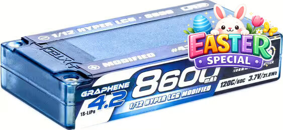 LRP Graphene-4.2 Hyper LCG 1:12 Modified LiPo Akku 8600mAh 3.7V 120C/60C
