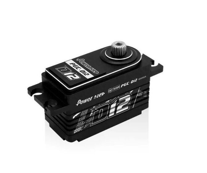 Power HD PGC D12 Servo - Schwarz/Silber