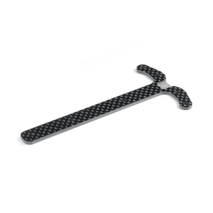 XRAY XB4 2026 Kohlefaser Chassis T-Strebe - Hinten