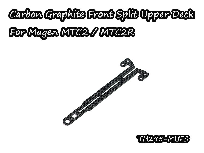 Vigor Mugen MTC-2R Carbon Split Topdeck FRONT 2,0mm