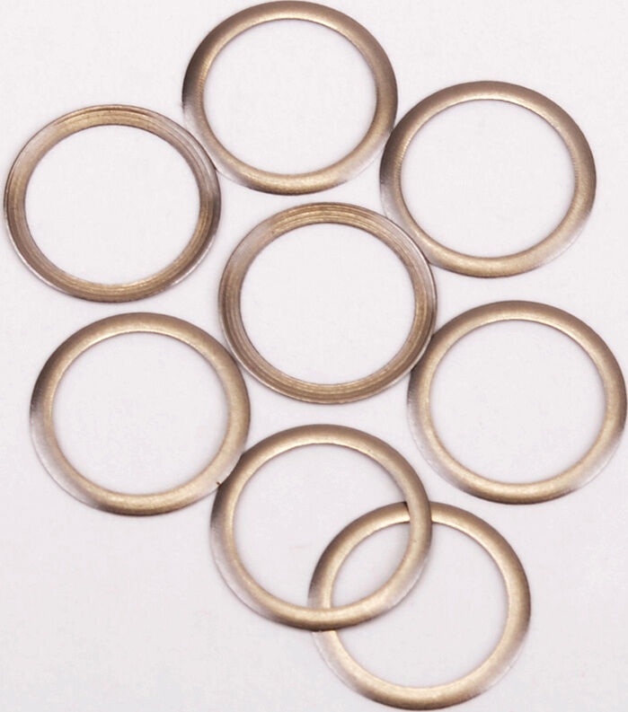 Schumacher Eclipse 6  Stahl Passscheiben 1/4 x 5/16 x 0,004 Zoll