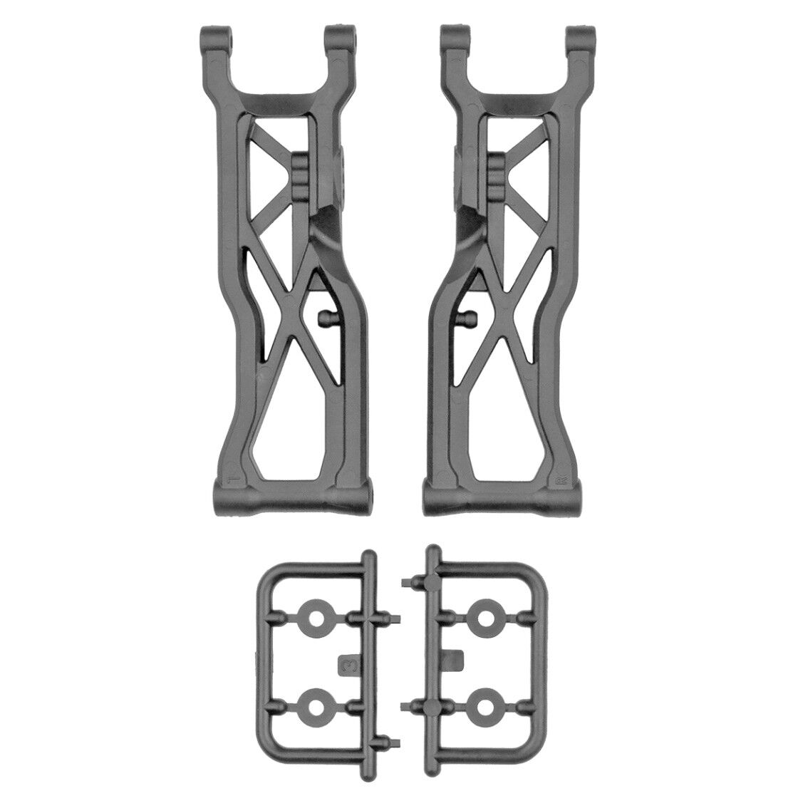 Team Associated RC10T7 FT Rear Suspension Arms, Carbon (2) Team Associated RC10T7 FT Rear Suspension Arms, Carbon (2)