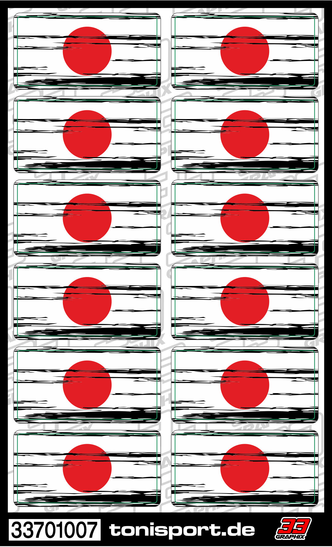 33Graphix Winglet Flag Sticker - Japan (12)