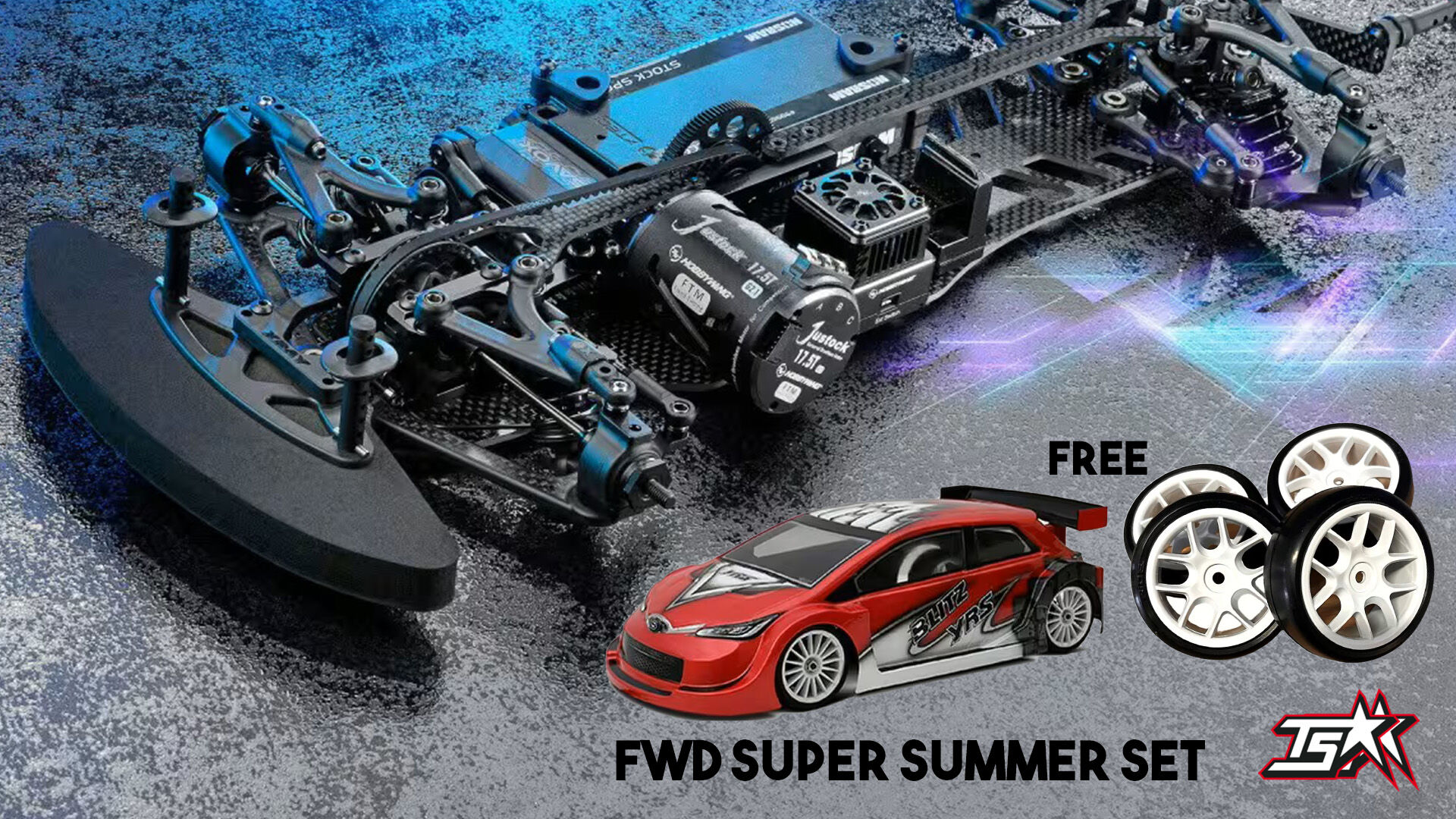 SUMMER SET XRAY X4F-2026 FWD Baukasten 1:10 Elektro