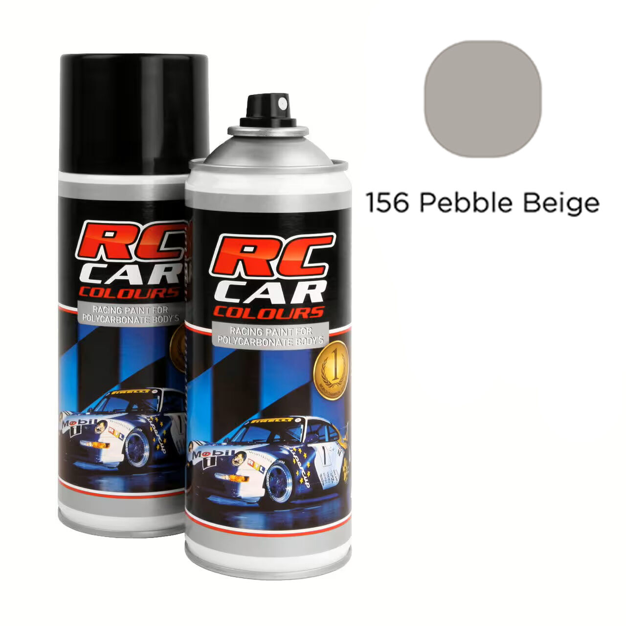 RC Car Colours Lexan Paint Spray 150ml – Pebble Beige