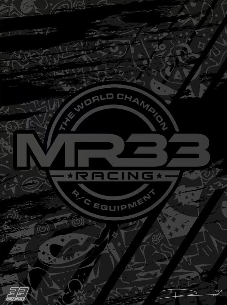 MR33 Glas Setup Board 400 x 300 x 6mm mit Tasche - SIGNATURE