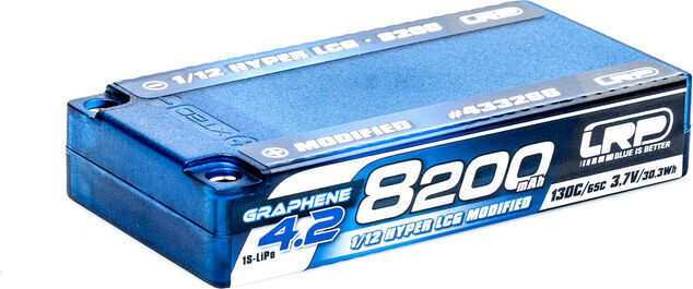 LRP Graphene-4.2 Hyper LCG 1:12 Modified LiPo Battery 8200mAh 3.7V 120C/60C