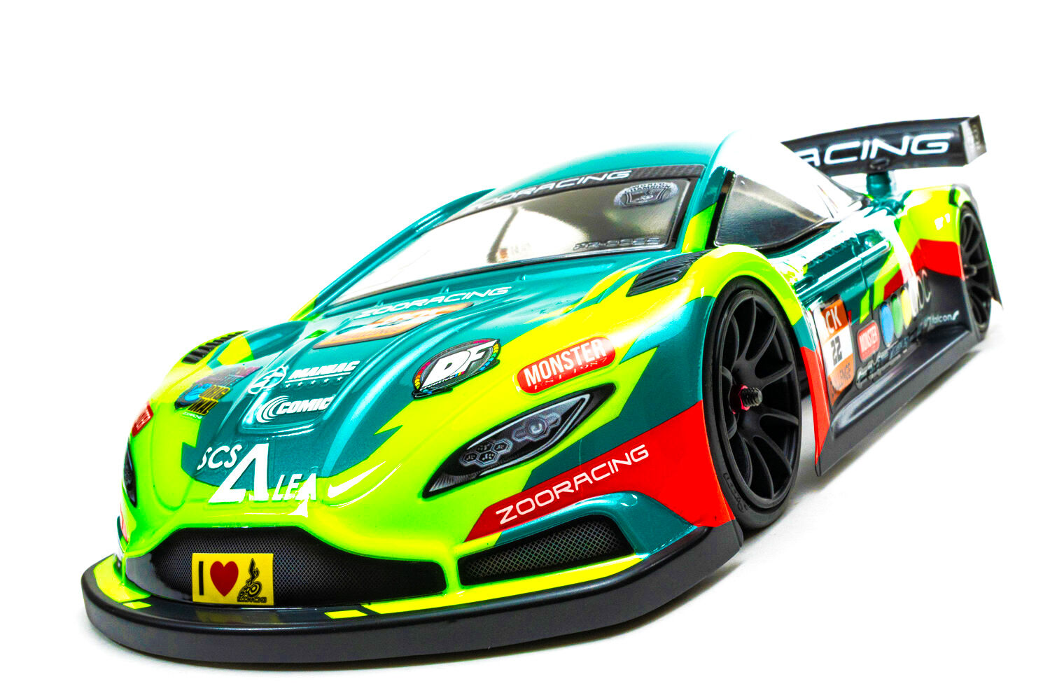 ZooRacing Wolverine MINI 1:10 M-Chassis Karosserie WB225 - 0,7mm REGULAR