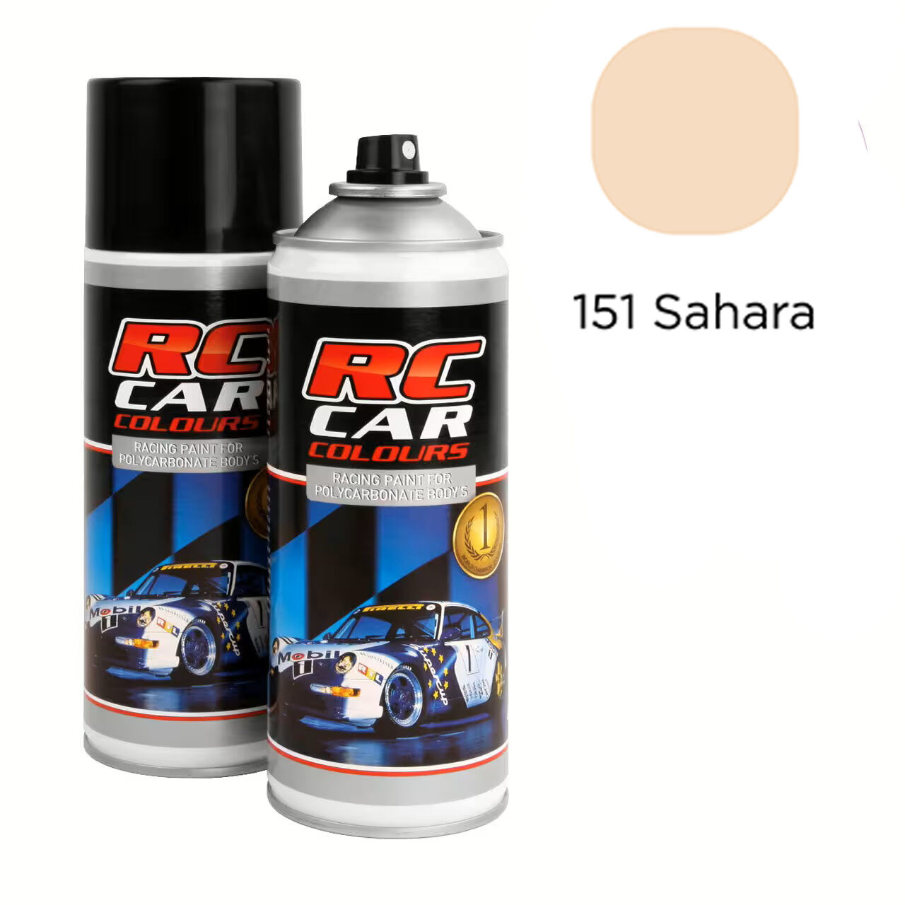 RC Car Colours Lexan Spray 150ml - Sahara