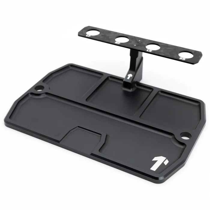 1up Racing Pro Pit Tray mit Dämpferhalterungen