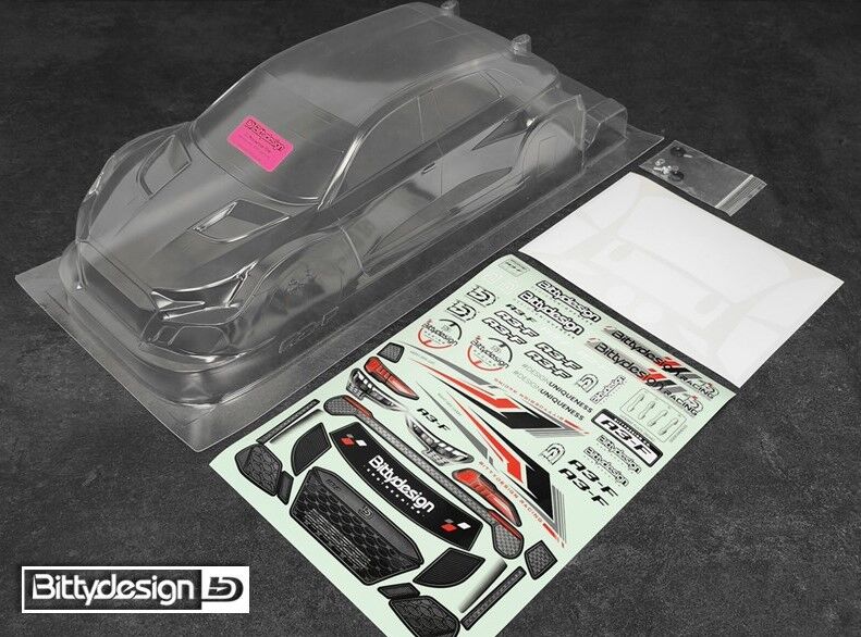 BDFWD-A3FULT Bittydesign A3-F 110 FWD Karosserie 190mm ULT - Ultra Light Weight 0.5mm (5)