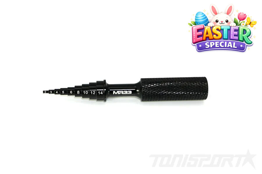 MR33 Kugellager Werkzeug 2-14mm - Schwarz