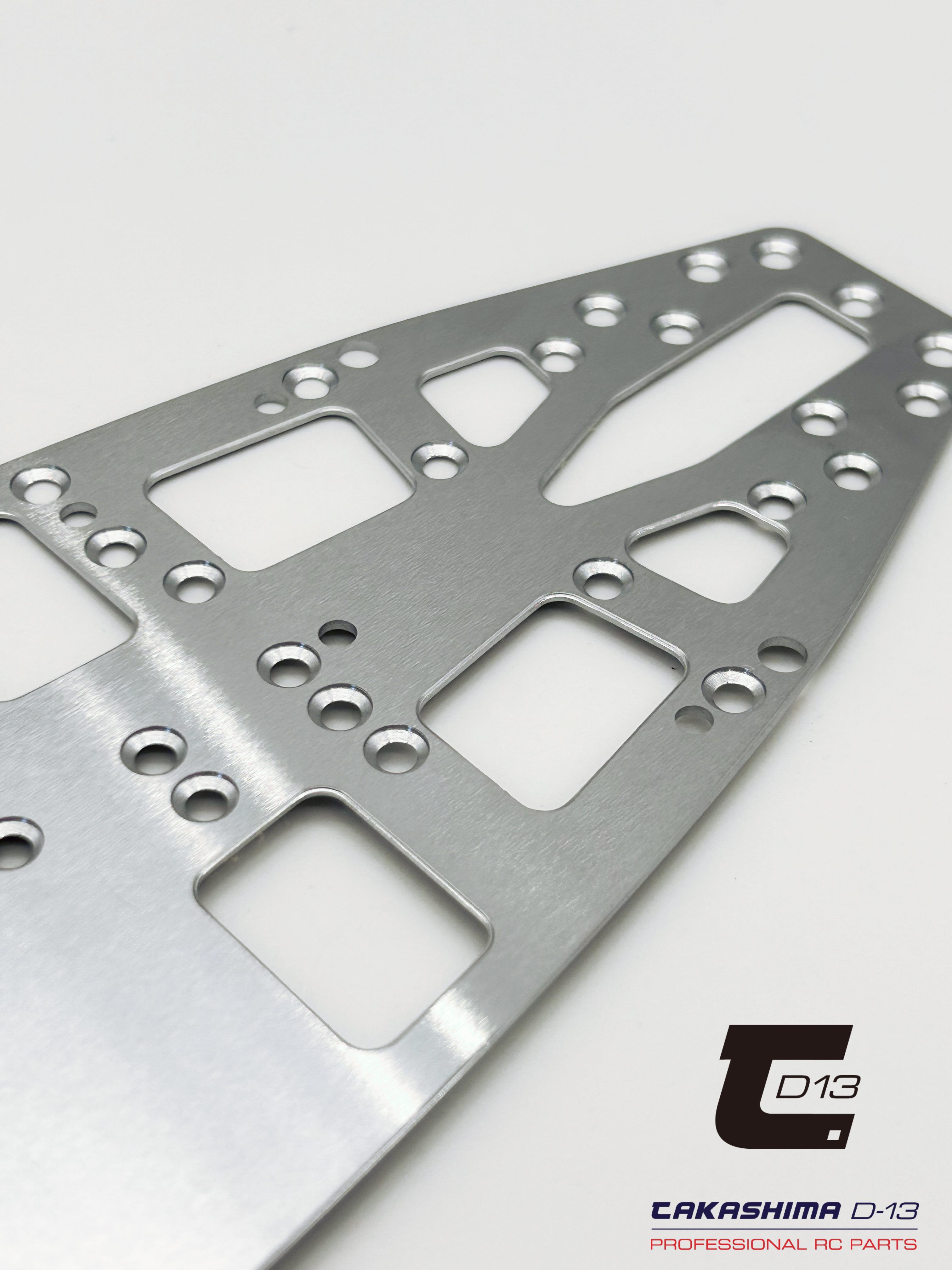 TKSM-118 Takashima D-13 Stahl Chassis 1,2mm fr Awesomatix A800RR (145g) (3)