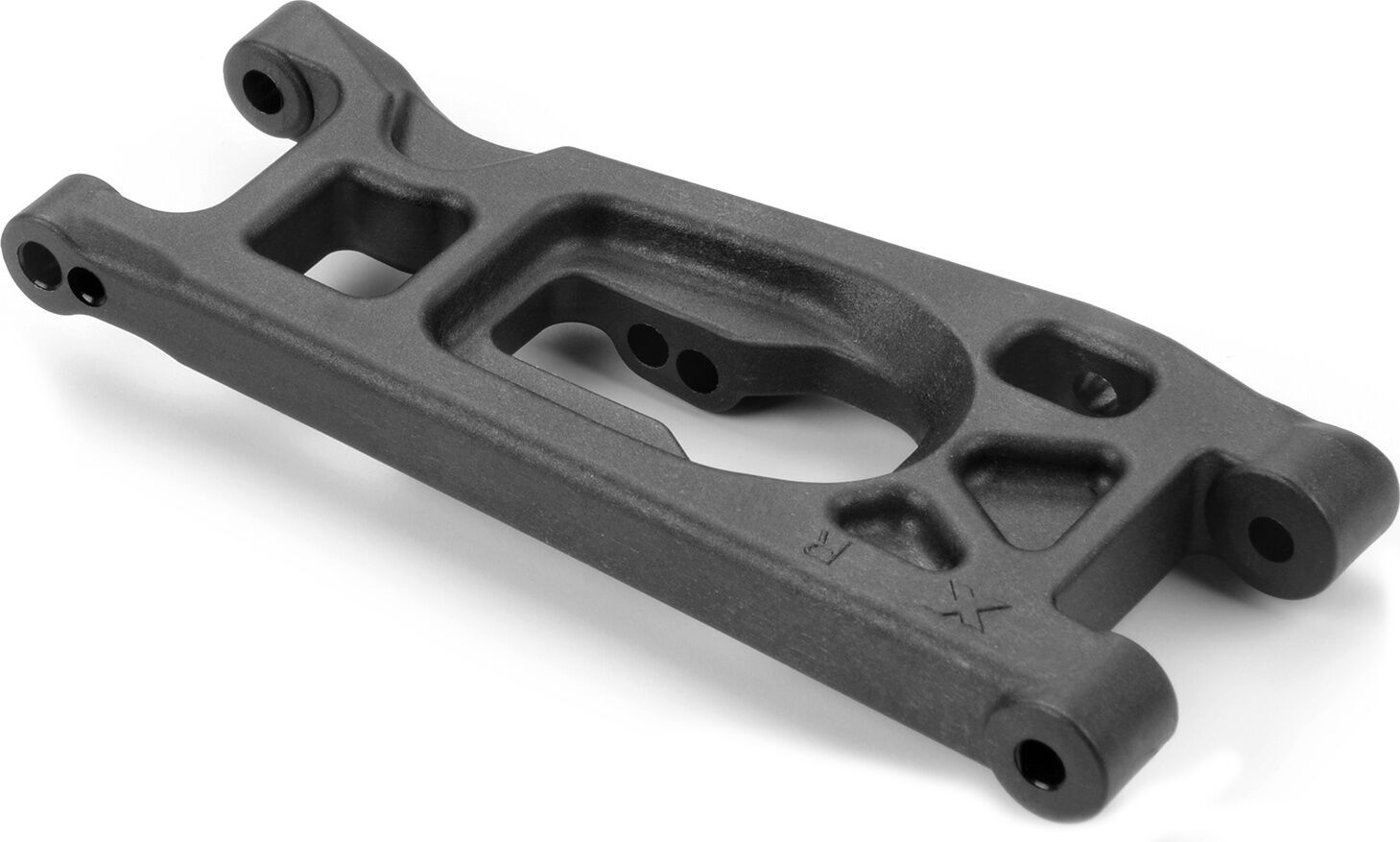 XRAY XB2-2025 Suspension Arm Front - LSM - Right - Short - Hard (1)