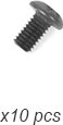 ARC A11 Round Screw 3x5mm (10)