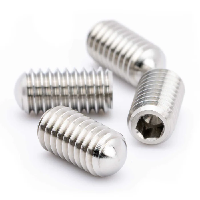 1up Racing Pro Duty M4 x 8mm Titan Droop Schrauben Rund (4)