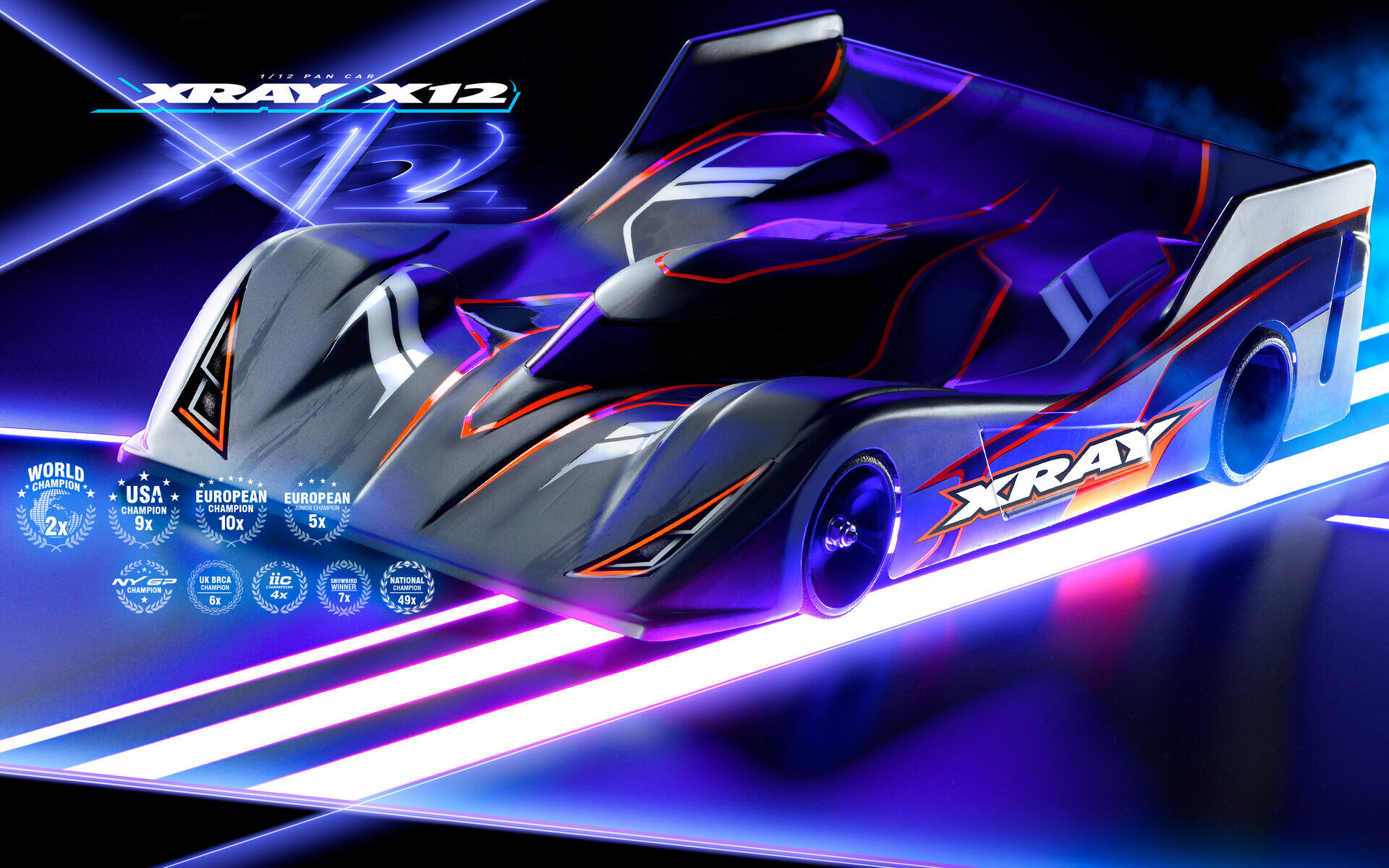 XRAY X12-2026 1:12 Pan Car Kit