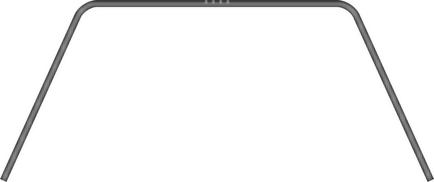 XRAY X4 Stabilisator UAM - Under Arm Mount - Vorne 1,4mm