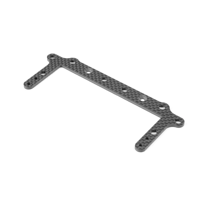 XRAY X1-2025 Carbon Rear Brace for 1-Piece Chassis (1)