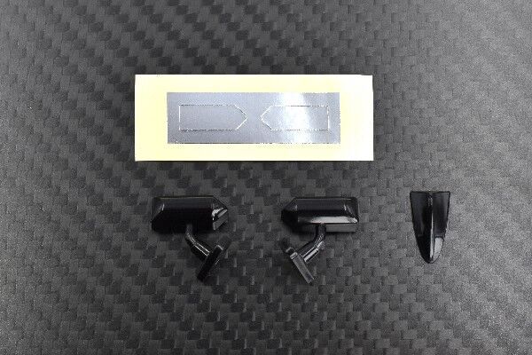 ReveD Flex GT Mirror Set  Type B - Black
