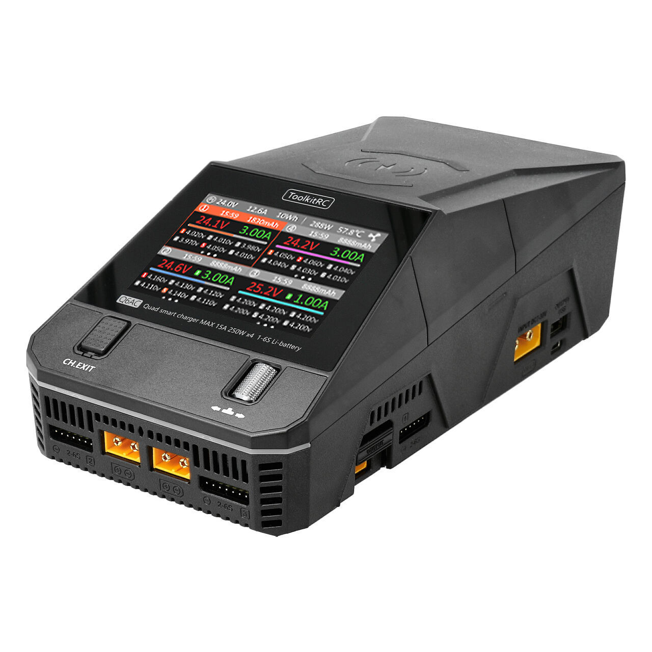 TK12900-ToolkitRC-Q6AC-LiPo-1-6S-15A-4-Kanal-Ladegeraet-ACDC tk12900-toolkitrc-q6ac-lipo-1-6s-15a-4-kanal-ladegeraet-acdc