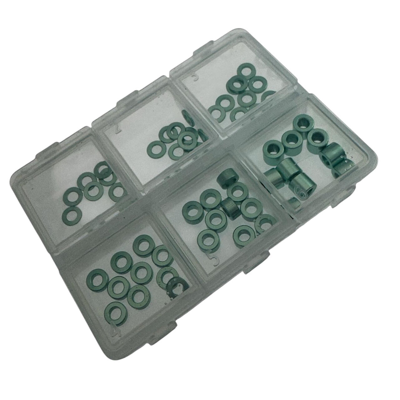 MR33 Aluminum 3mm Shim Set 0.5,0.75,1,2,3,5mm Each 10 (60) - Cayote