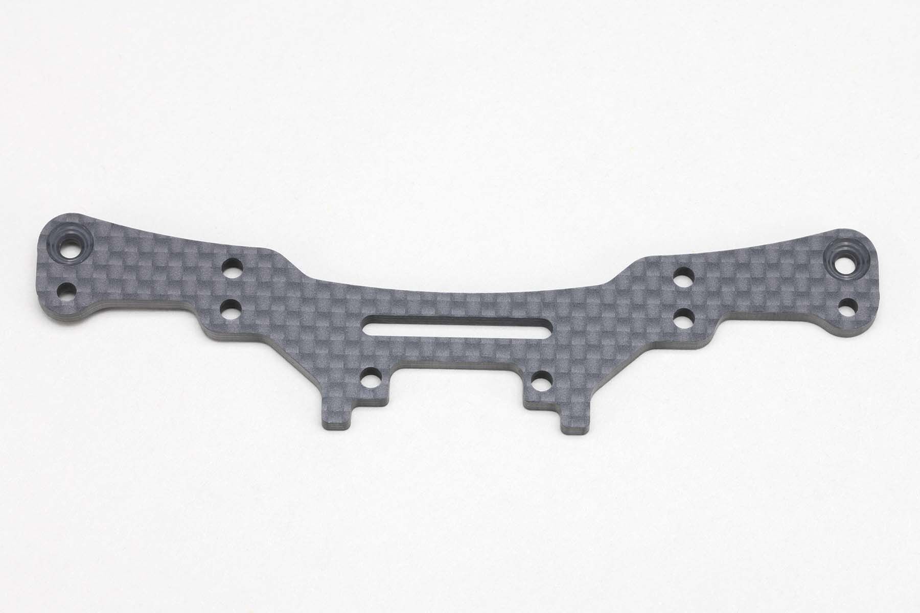 Yokomo MS1.0 Kohlefaser Dämpferbrücke Hinten 3,0mm Matt (2)