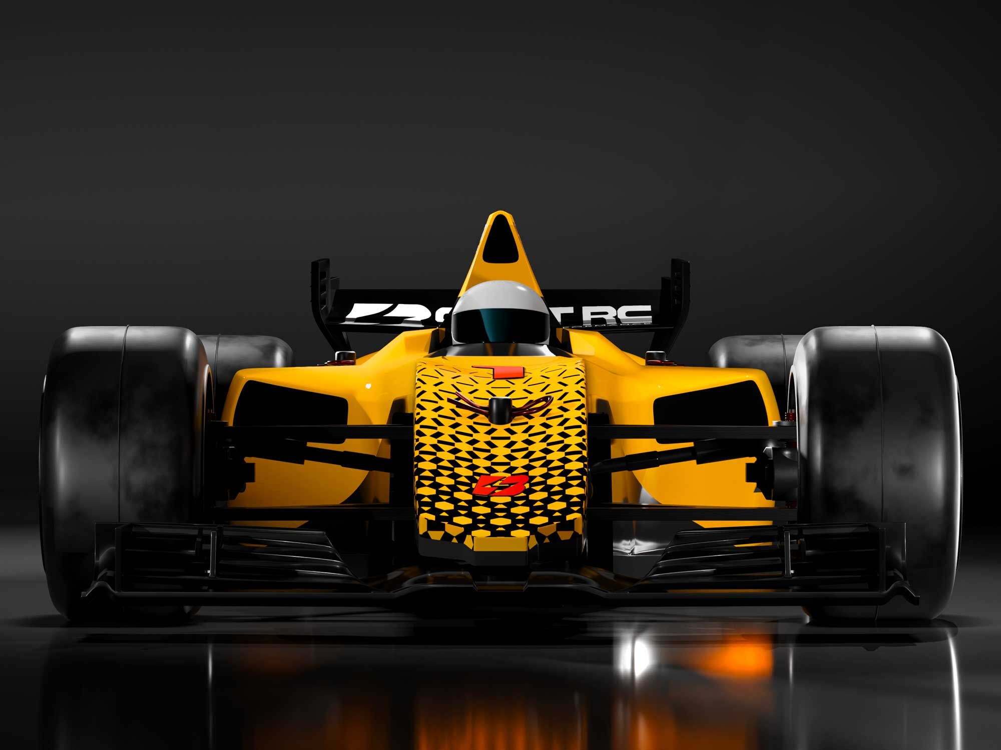 BRC-ECHOF1 Boost RC Echo F1 Karosserie 0,7mm (unlackiert) (7)